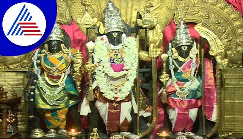 Hiremagaluru Kannan Performing Puja in Kannada at Sri Kodandarama Temple gvd