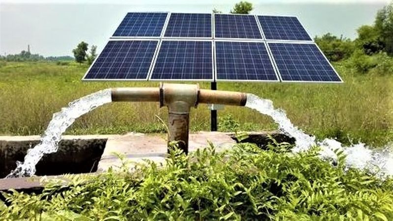 Solar Pumpset to Solve Irrigation Problem in Karnataka grg  