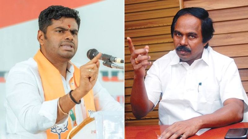 Annamalai slams minister mano thangaraj tvk