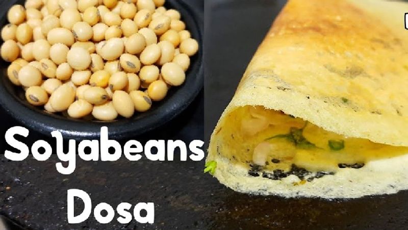 How to make Soya Beans Dosa in Tamil 