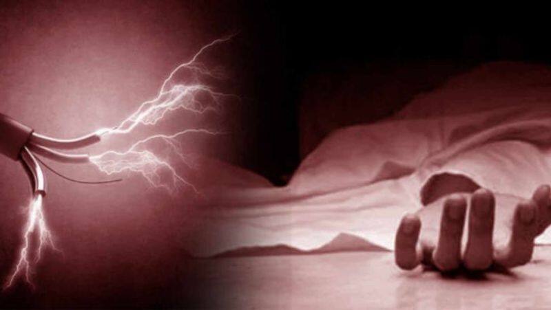 A college student was electrocuted while drying clothes on the floor near Palayamkottai