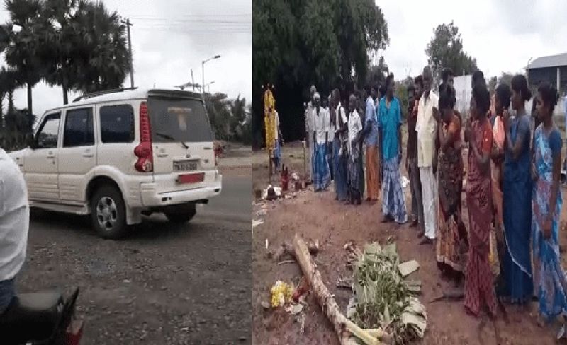 drunken revenue officer came to inspection and people chased away him