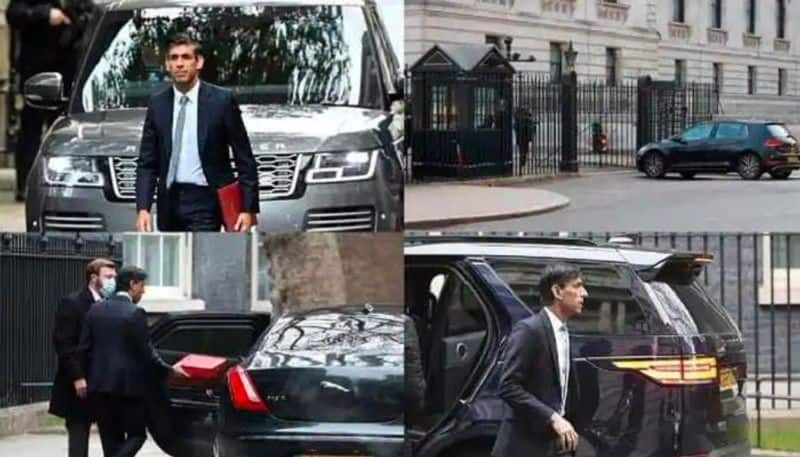 New UK PM Rishi Sunak  Strange car collection: From Volkswagen Golf to Range Rover see here