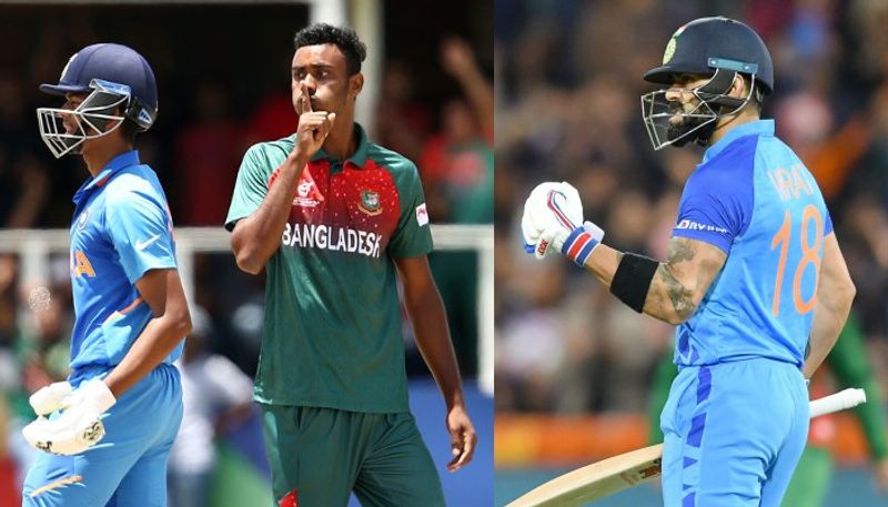 Fans says Kohli and Co.takes sweet revenge over Shoriful Islam for sledging in U19 World Cup