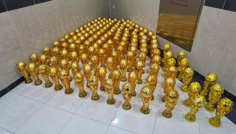 Qatar Officials Seized 144 FIFA Fake Trophies, Calls Illegal 