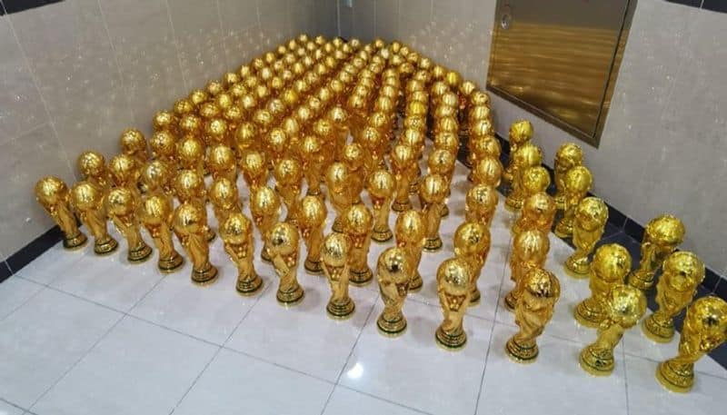 Fifa World Cup: 144 fake FIFA World CUP Trophies seized in Qatar