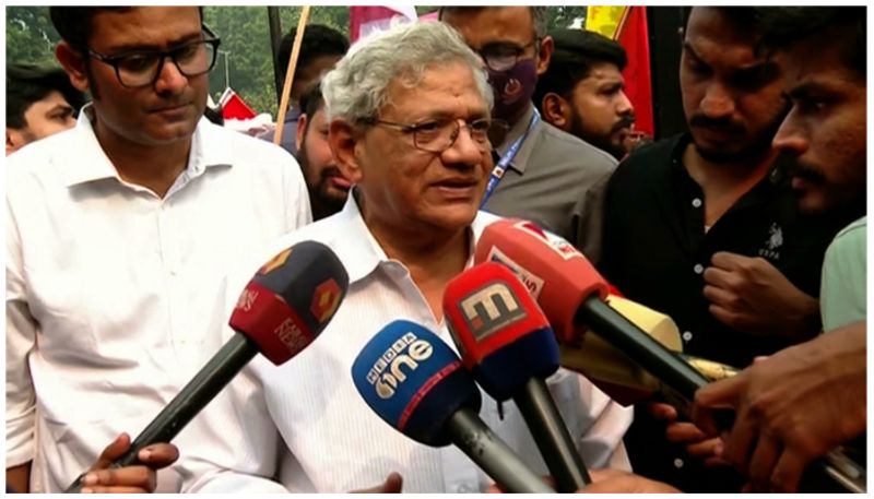 NewsClick raids Delhi Police at Sitaram Yechury's official residence in Delhi