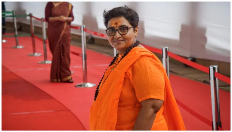 Keep knives at home sharpened Pragya Thakur stokes controversy in Shivamogga