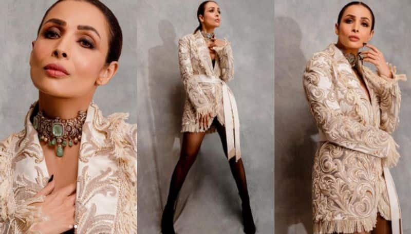 Malaika Arora in Blazer Dress