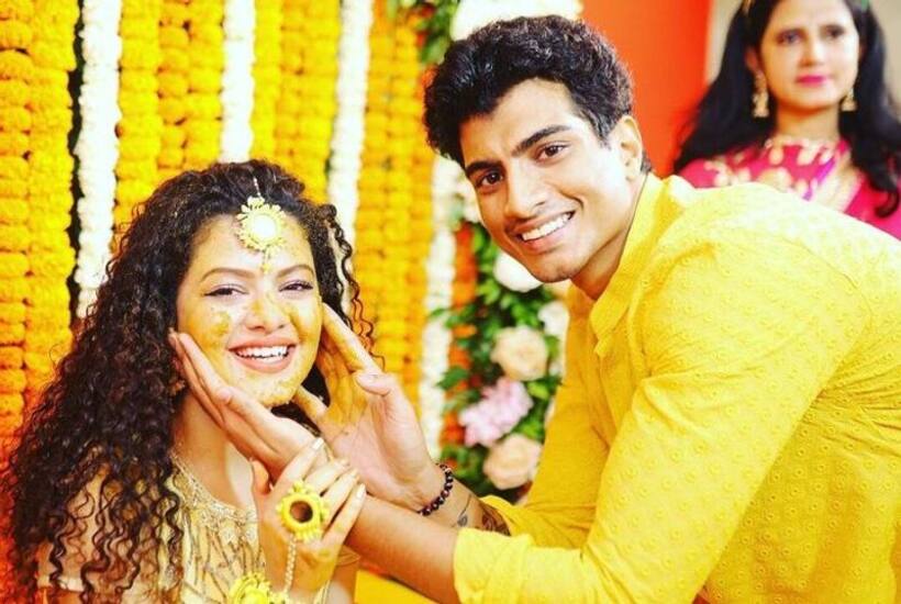 Palak Muchhal Mithun Wedding: Brother Palash shares pic from Haldi ceremony