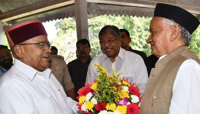 Karnataka Maharashtra governor meet on border problems in Kolhapur gvd