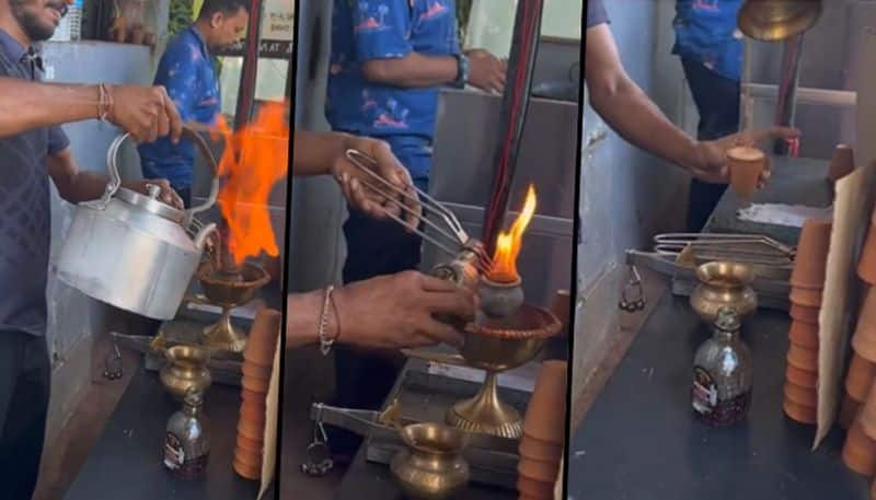 Old Monk flavoured tea; Goa roadside vendor's bizarre combination goes viral: Watch - gps