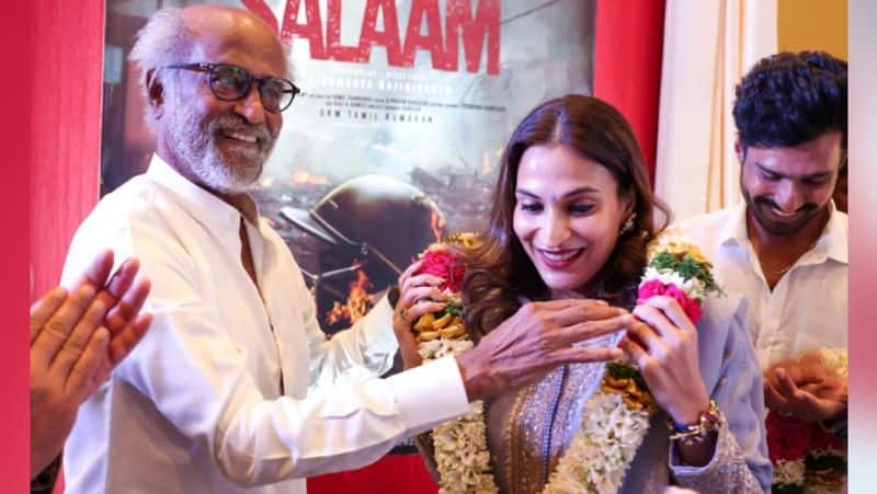 Rajinikanth speaks about his Daughters Aishwarya and Soundarya in Lal salaam Audio Launch gan