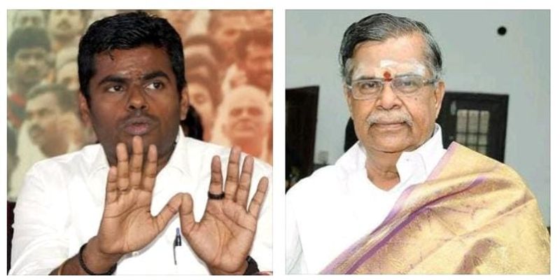 Annamalai has explained why he did not participate in the house ceremony of Governor ila Ganesan