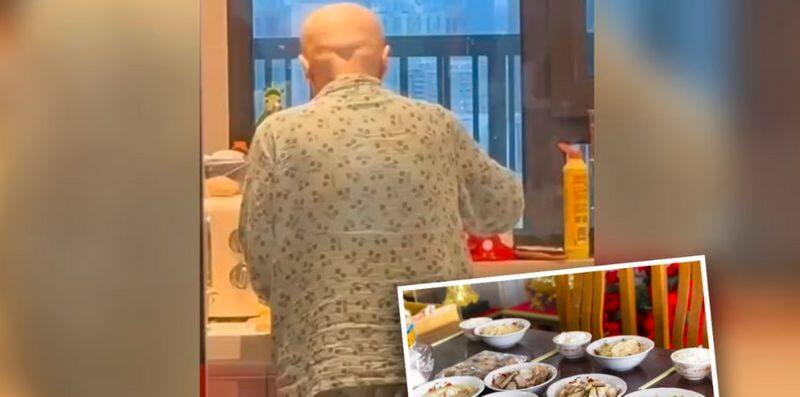 viral video of chinese mom makes last dinner for sun just before death 