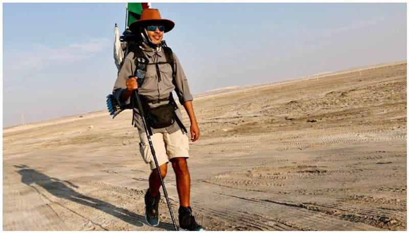 Abdullah Al Salmi, A Saudi Arabian Walks 1600 KMS to Reach Qatar to Inspire His National Team 