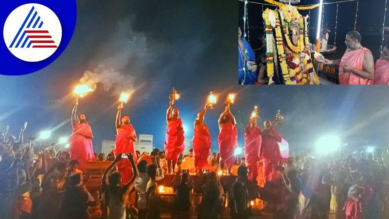 Tungarati held in Mantralayam amidst devotees entusiasm skr