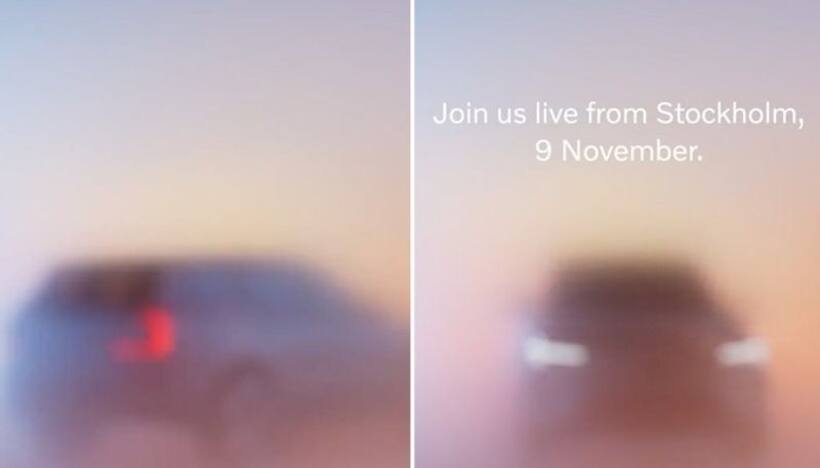 Volvo EX90 electric SUV teased ahead of November 9 debut; know all about it