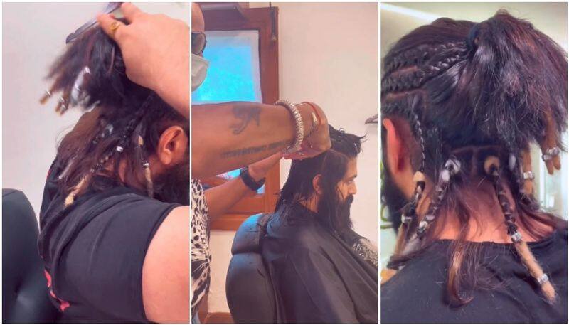 Rocking star Yash new deadlock hairstyle viral on social media sgk 