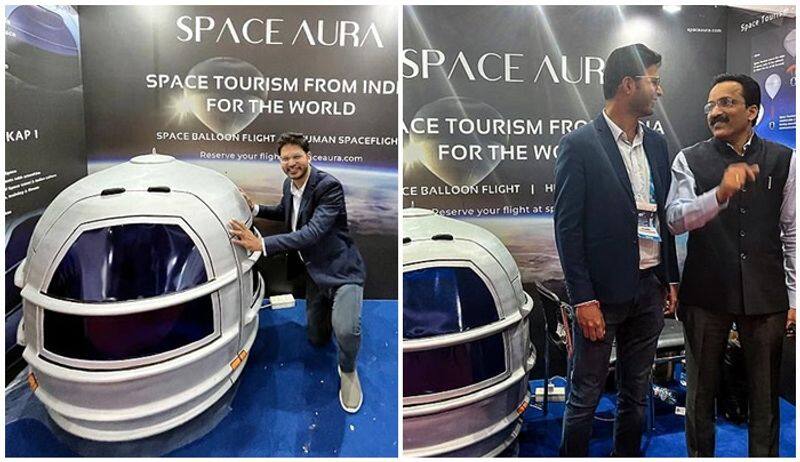 Indian company Space Aura Aerospace will conduct space travel one hour of space walk for 50 lakh rupees san