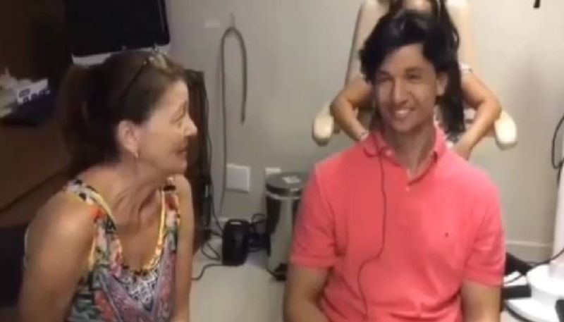 man hearing mom's voice after 35 years 