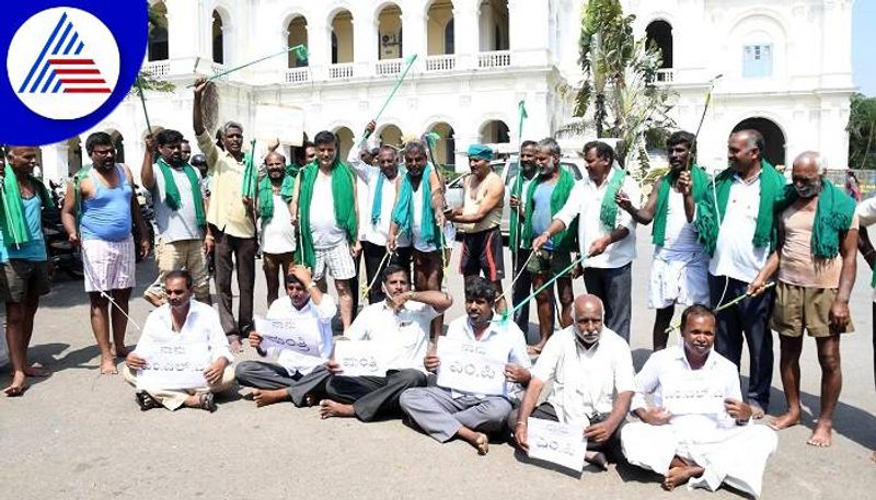 Barukolu Movement by Sugarcane Growers in Mysuru grg