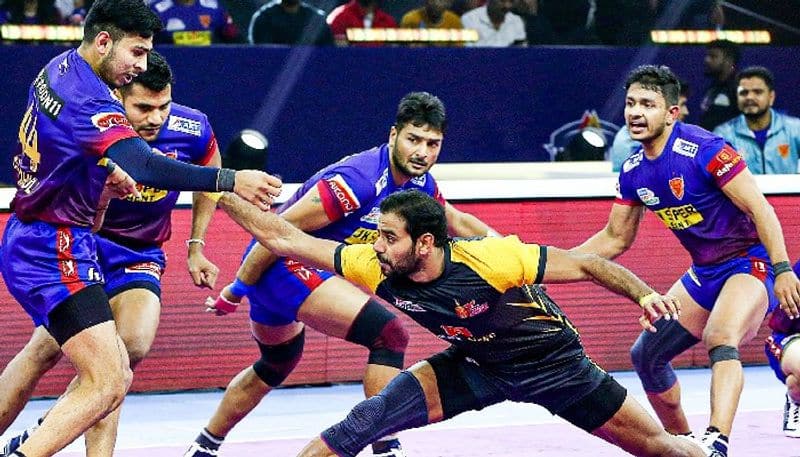 Pro Kabaddi League Finally Dabang Delhi back to winning track after 6 defeat kvn 