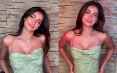 SEXY video, photos: Palak Tiwari gets trolled for flaunting her cleavage in plunging neckline top-WATCH