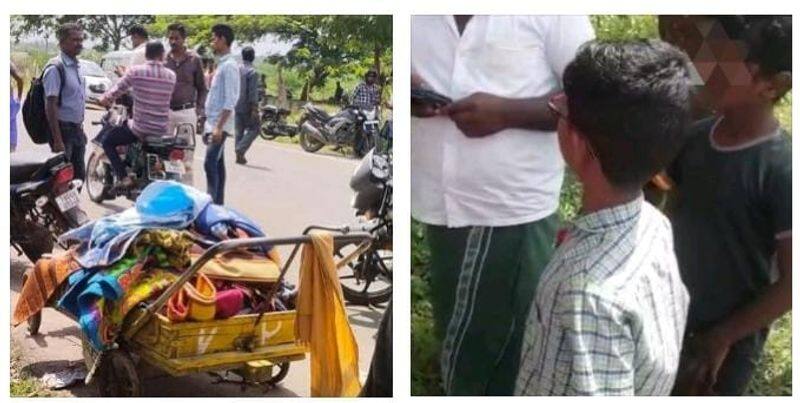 The fake news of the abduction of school students in Theni created a sensation