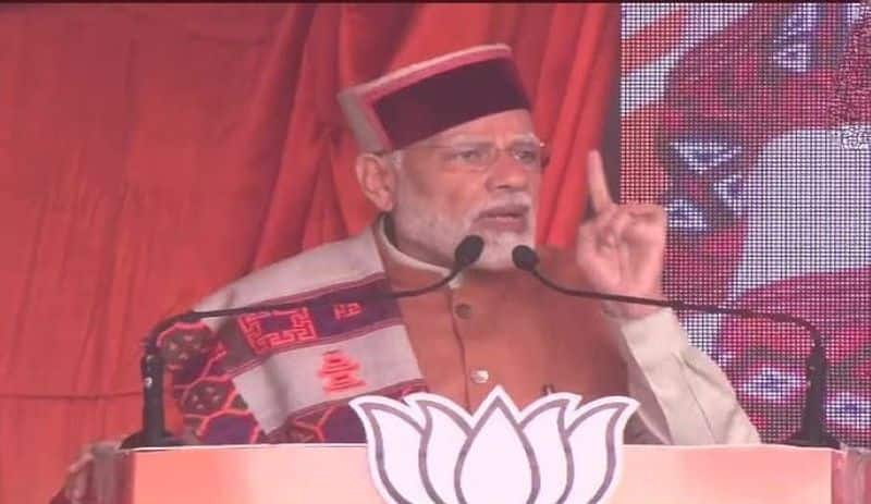 Congress is a guarantee of instability govt pm Narendra Modi at Himachal Pradesh election