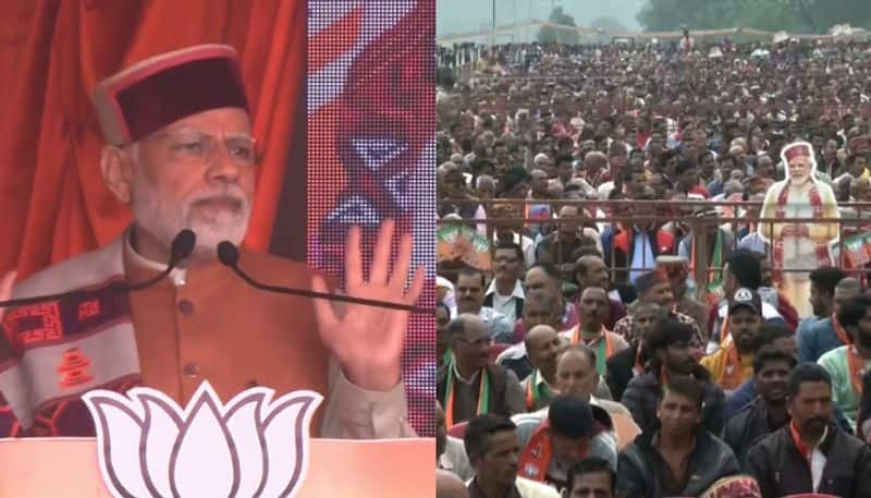 Congress is a guarantee of instability govt pm Narendra Modi at Himachal Pradesh election