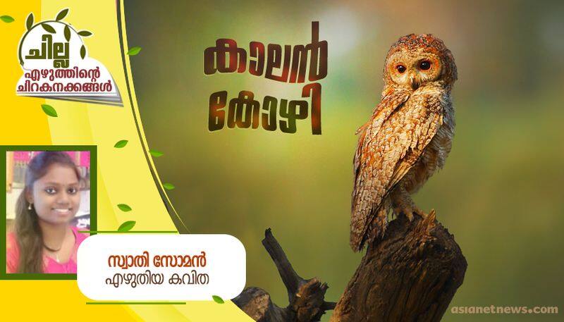 chilla malayalam poem by Swathy Soman