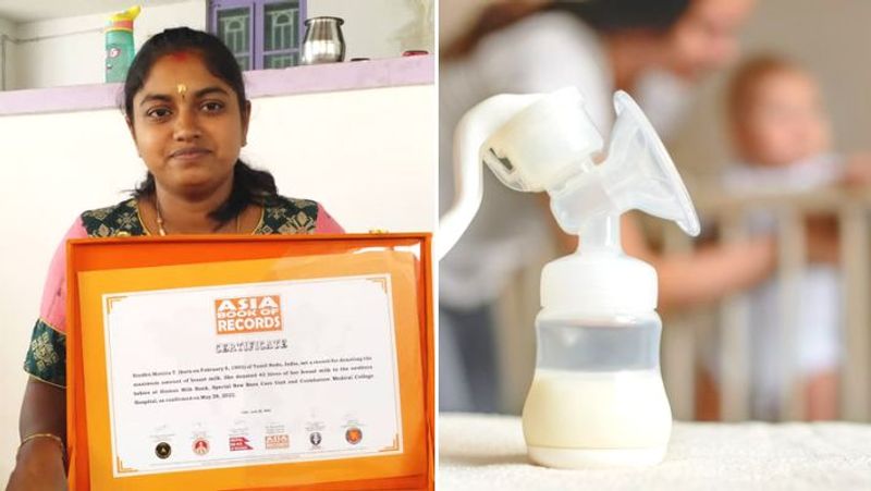 Coimbatore woman donates record 42 litres of breast milk to help feed 1400 babies in 7 months 