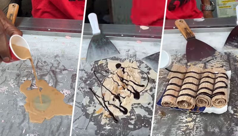 Chai ice cream bizarre combination leaves netizens disgusted; watch video - gps