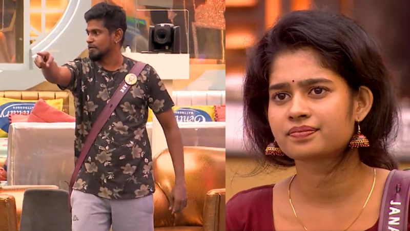 BiggBoss controversial question creates fight between ADK and Janany