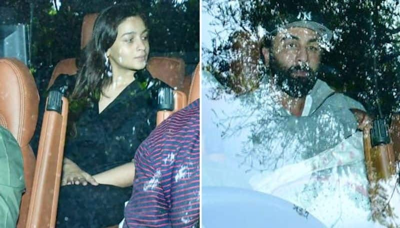 PICTURES Alia Bhatt and Ranbir Kapoor arrive home with their baby daughter drb