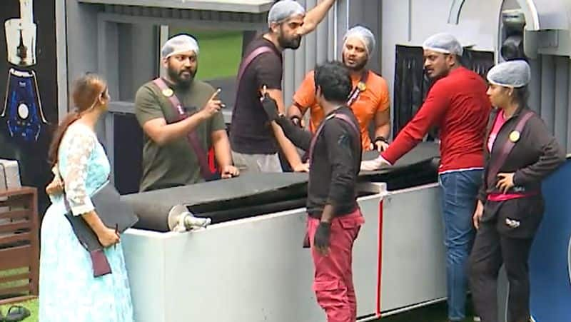 Amudhavanan clash with vikraman during bakery task in biggboss season 6 Tamil