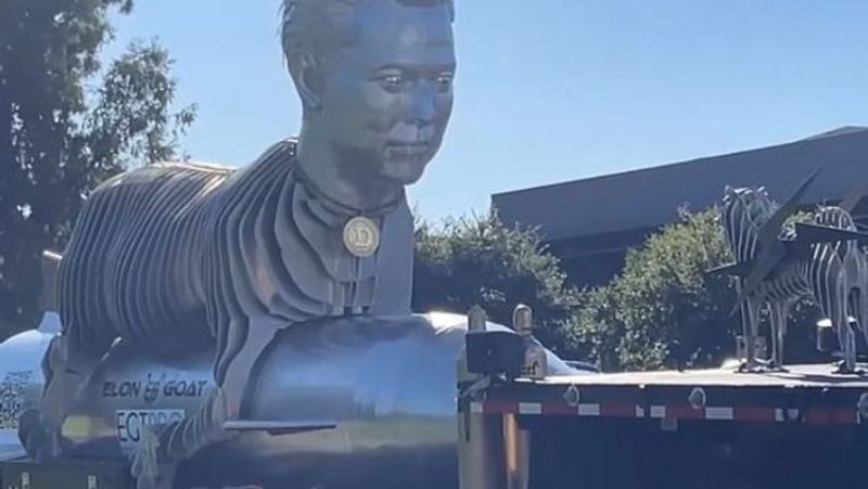 Elon Musk fans build 30-foot statue monument worth Rs 4.8 crore, see the viral video here