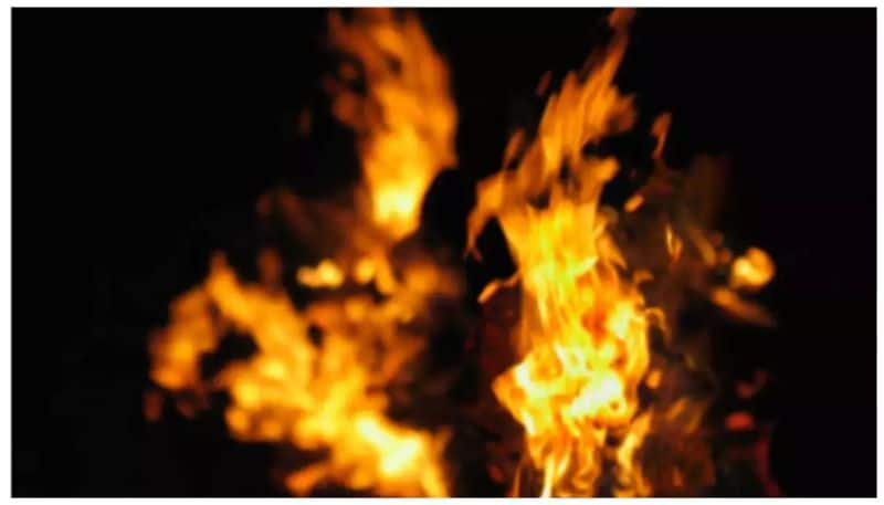 Mental ill son Allegedly set mother ablaze after she calls are you mad in Gurugram ckm