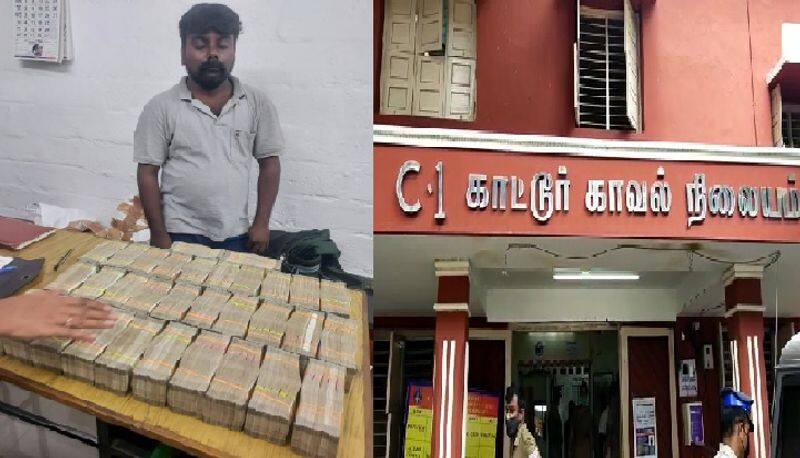 80 lakh cash seized from person traveling by bus near coimbatore 