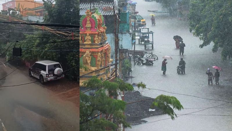 Heavy rain again in Chennai