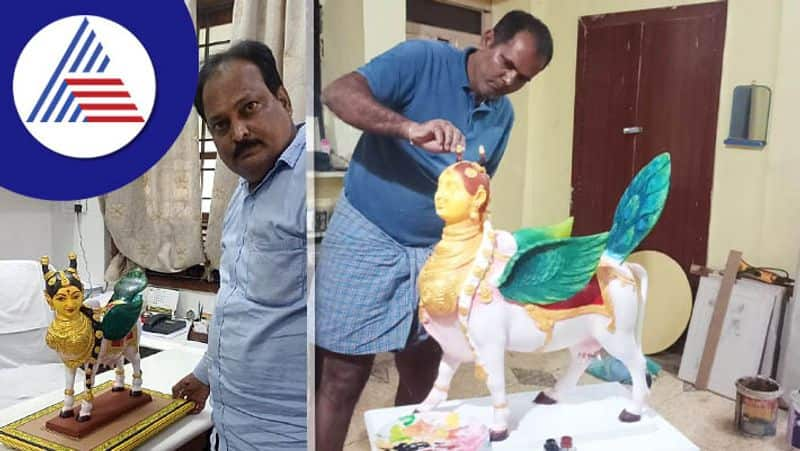 Kinnala Arts gifted tO Prime Minister Narendra Modi on His Banglore visit SAT