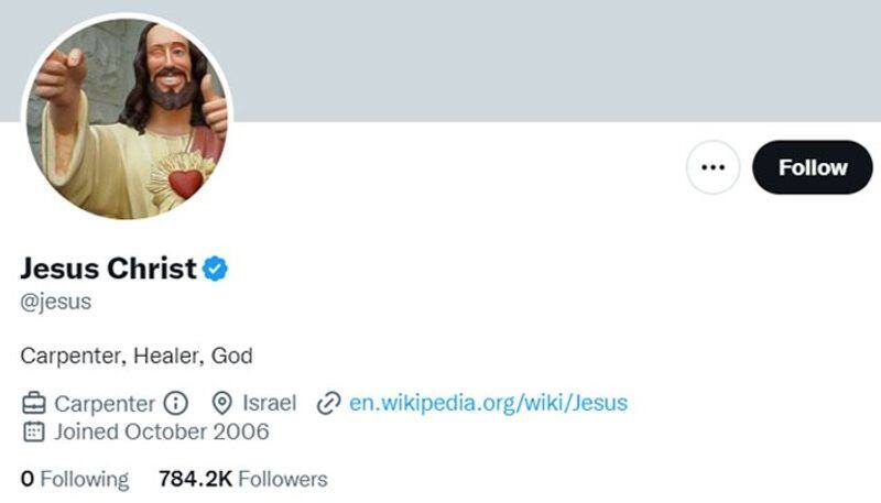 Twitter goes berserk after Jesus Christ gets a Blue Tick gcw