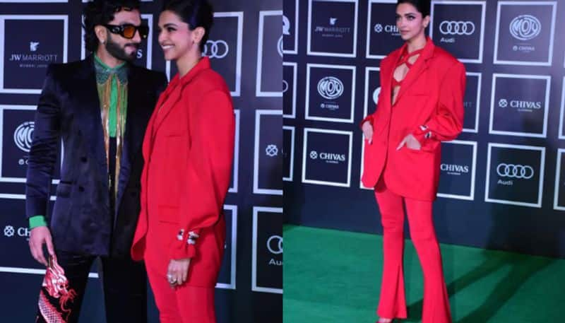 Deepika Padukone And Ranveer Singh On The Red Carpet