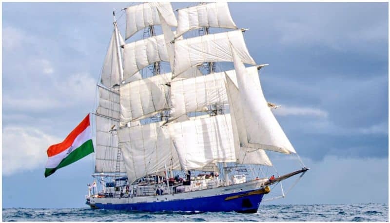 indian navys first sail training ship ins tarangini celebrates its silver jubilee today