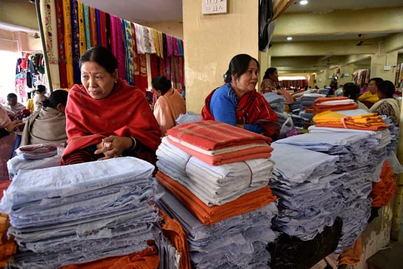 Ima Keithel all women running market in Imphal 