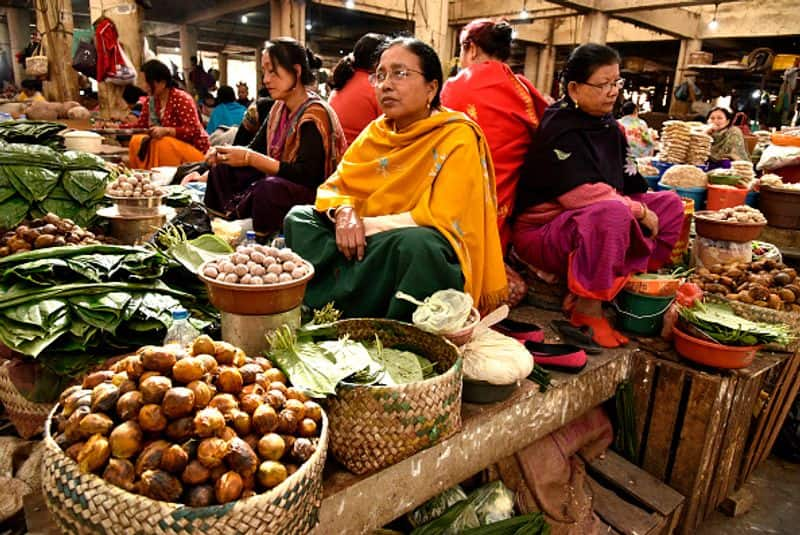 Ima Keithel all women running market in Imphal 