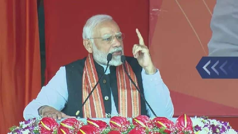 PM Modi promises that the lotus will bloom everywhere in Telangana: warns KCR