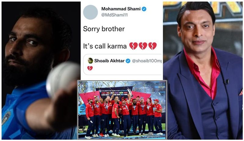 ICC T20 World Cup Team India Mohammed Shami Response To Shoaib Akhtar Tweet san