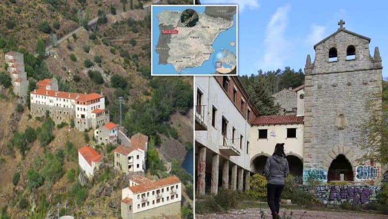 Spanish Village With 44 Houses Is On Sale For Rs 2 Crore in Salto de Castro 